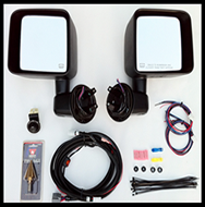LJeep® JK Power & Heated Mirror Kit
