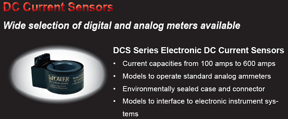 DC Current Sensors description and images